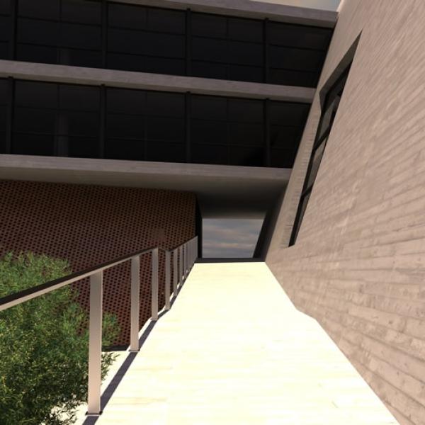 Office and cultural building in Metaxourgio