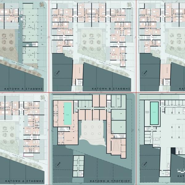 Residential and commercial complex in Metaxourgio